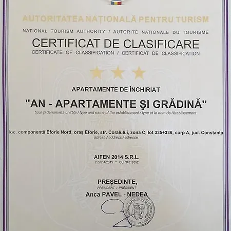 Cu Gradina Ariel & Nemo Eforie Nord